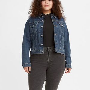 Levi’s Denim Original Trucker Jacket Medium Wash S